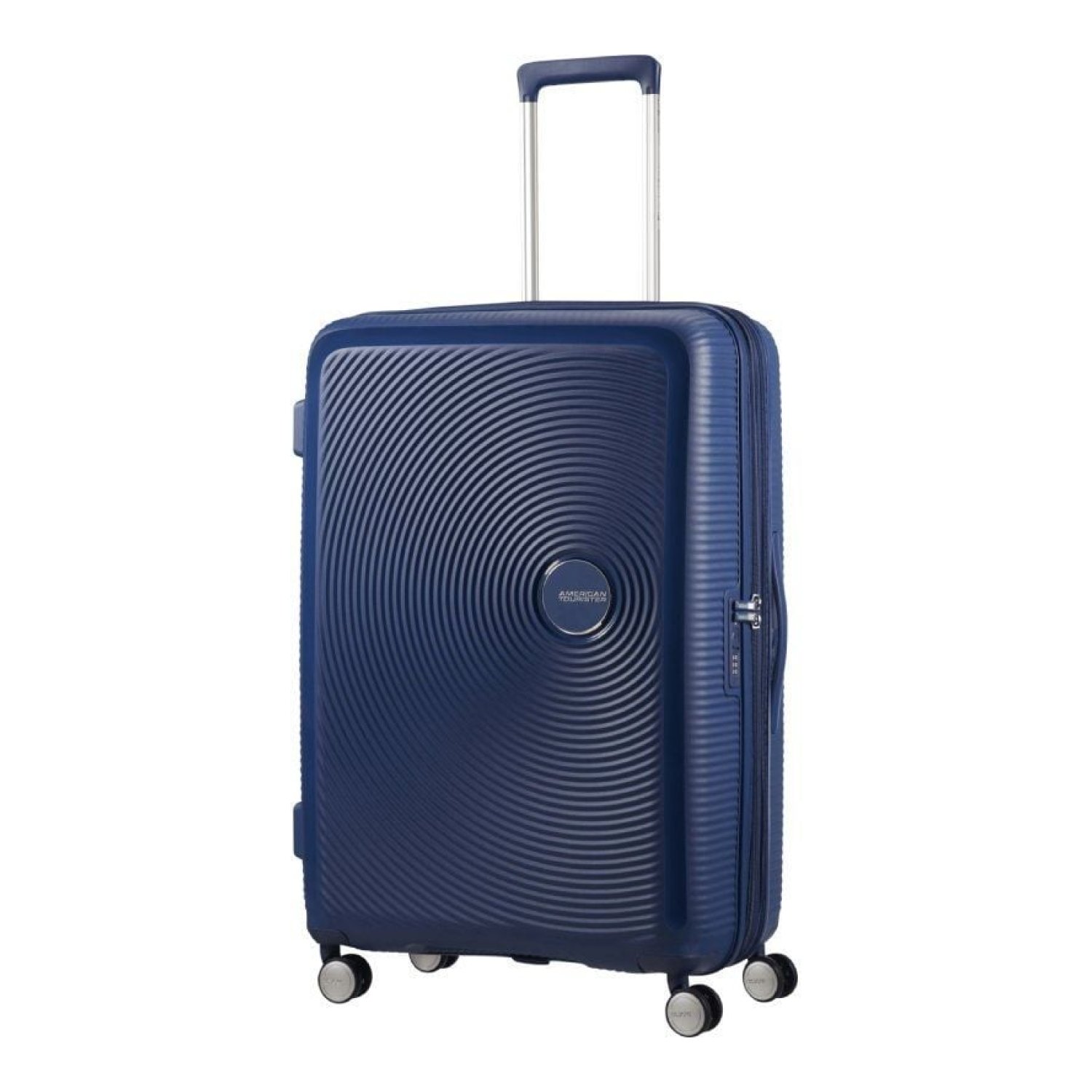 American Tourister SoundBox Spinner · 77cm · 4 Ruedas · Azul Marino