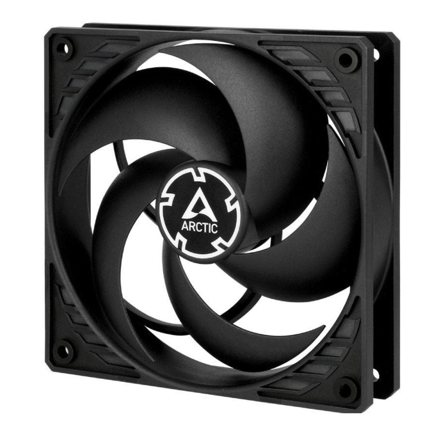 Ventilador Arctic P12 Silent/ 12cm/ Negro