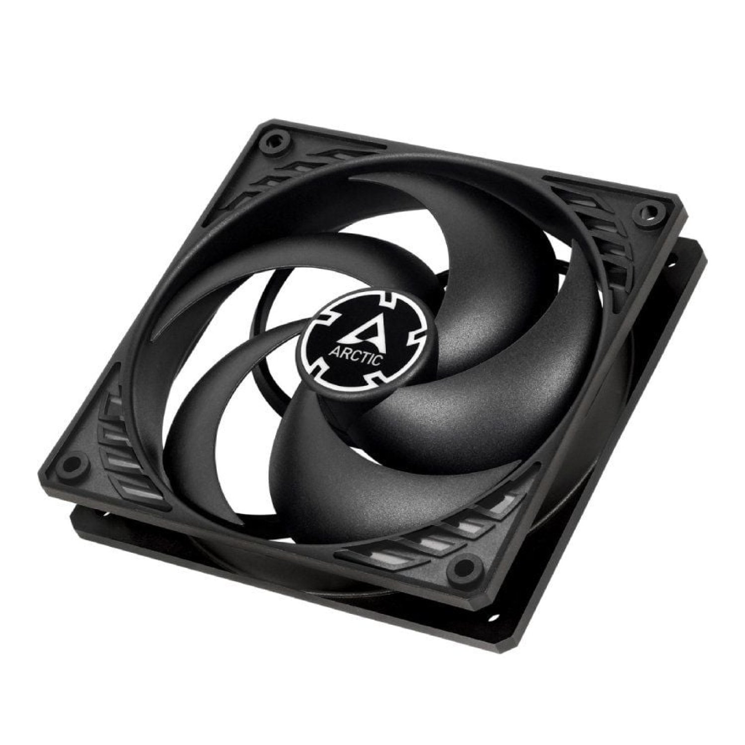 Ventilador Arctic P12 Silent/ 12cm/ Negro