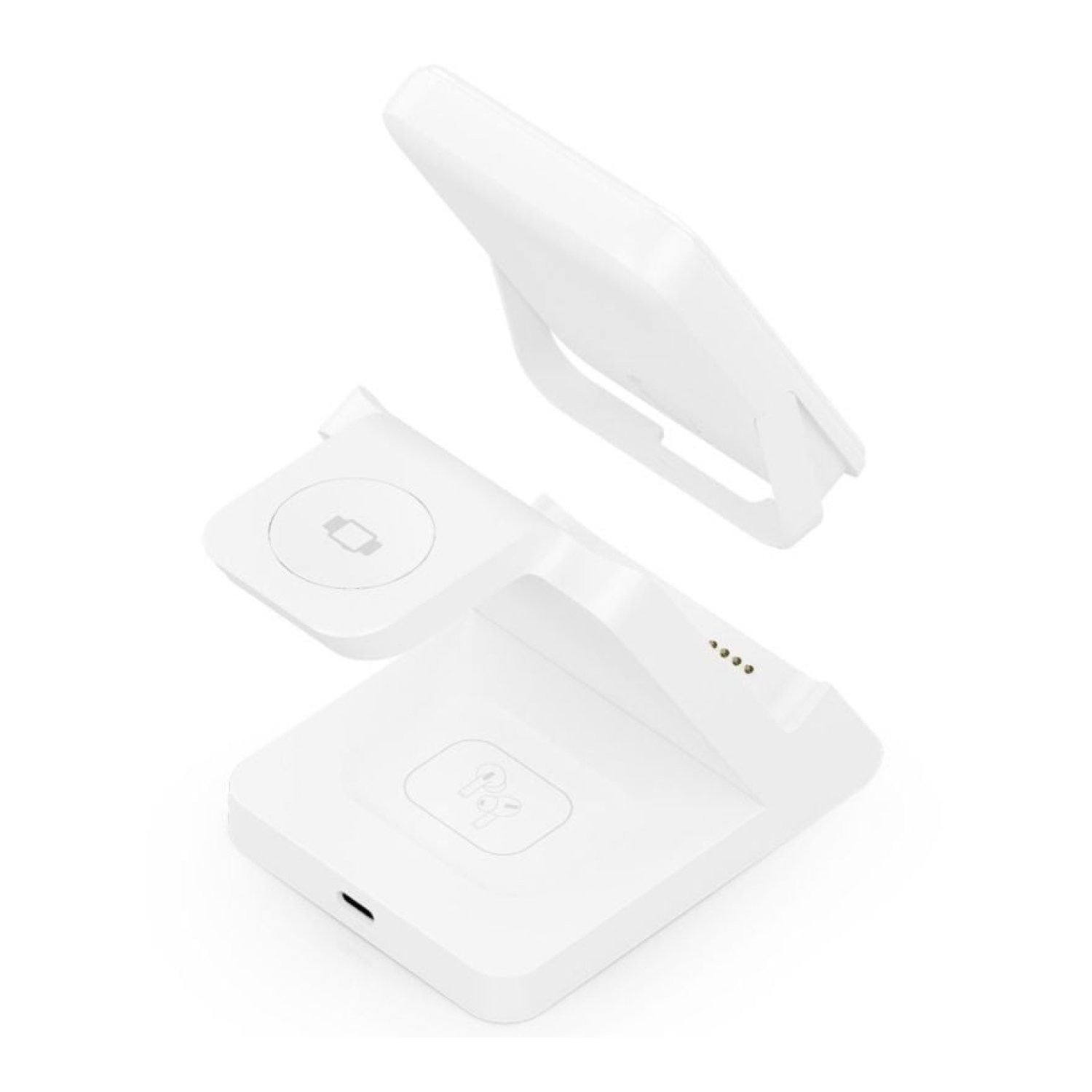 Aisens · Base de Carga Inalámbrica · 15W · Blanco