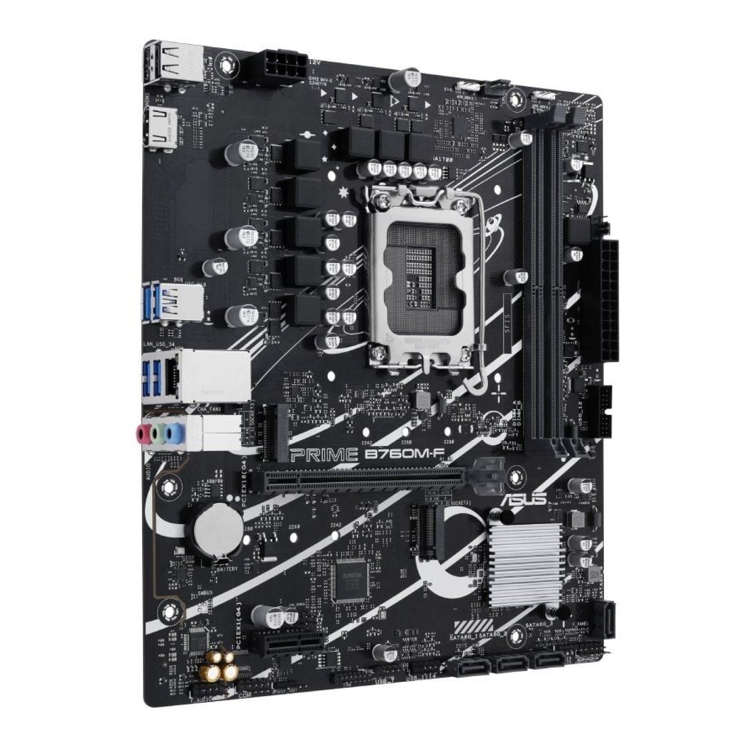 ASUS Prime B760M-F · Socket 1700 · DDR5 · PCIe 4.0 · Micro ATX