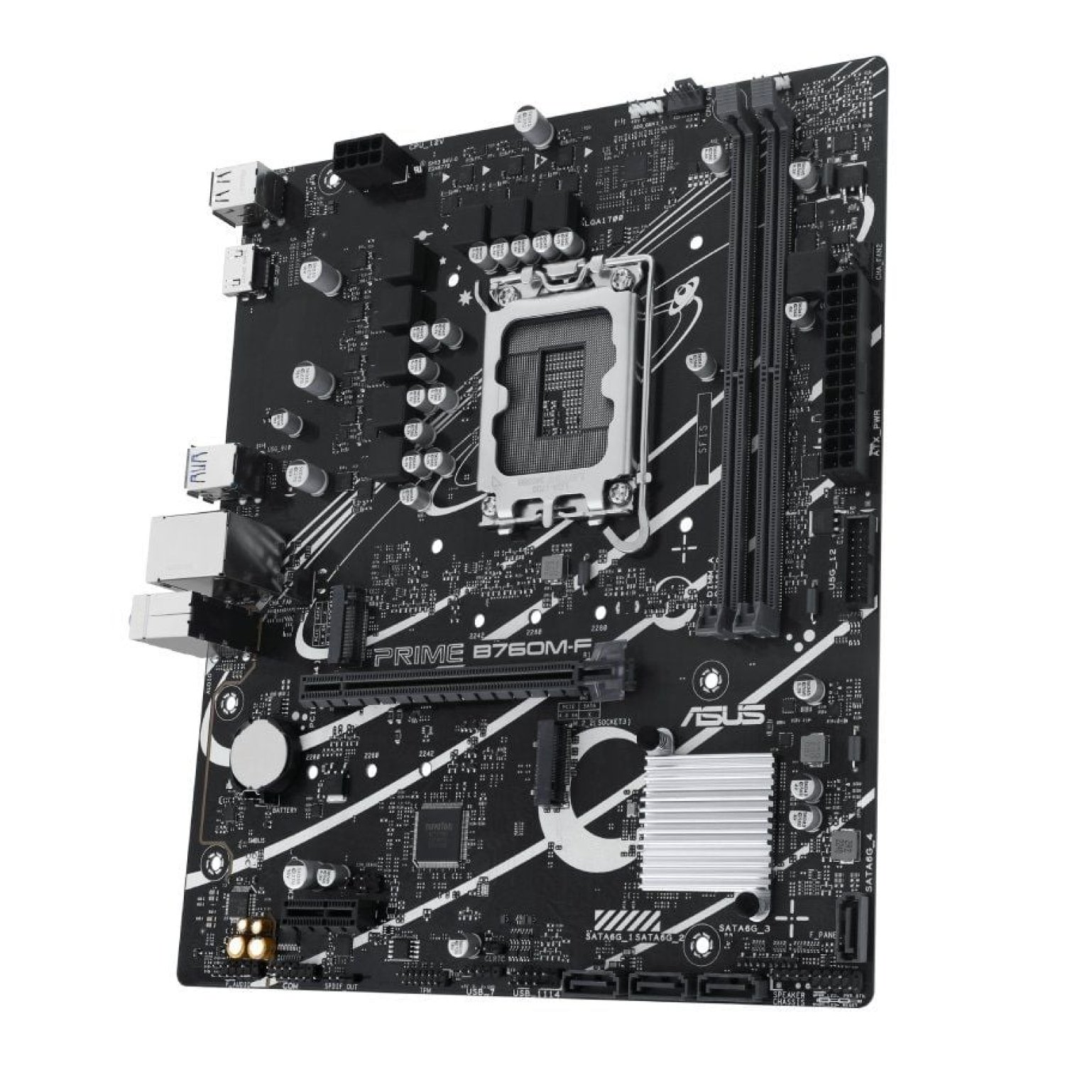 ASUS Prime B760M-F · Socket 1700 · DDR5 · PCIe 4.0 · Micro ATX