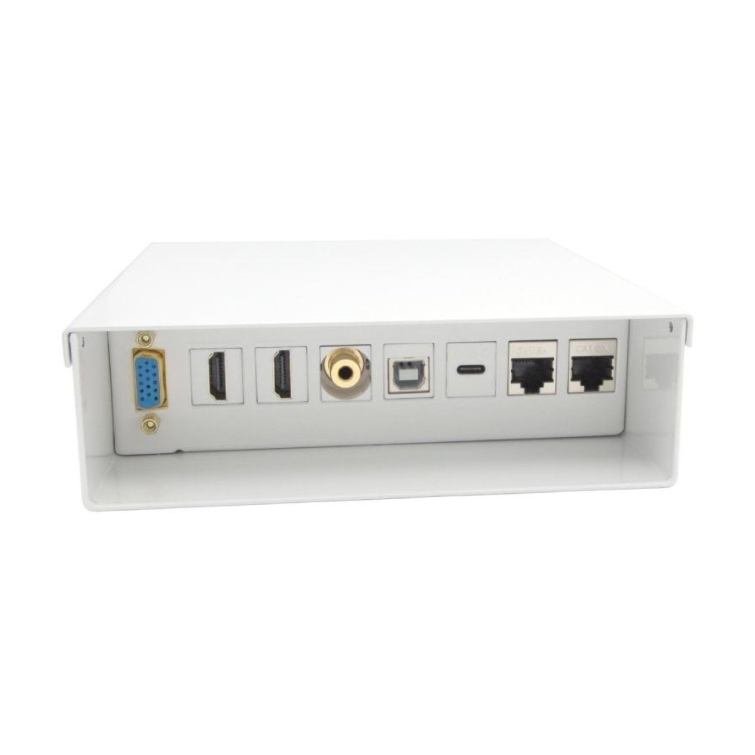 Aisens · Caja de Conexiones · VGA · 2x HDMI · Jack 3.5 · USB-C · 2x RJ45