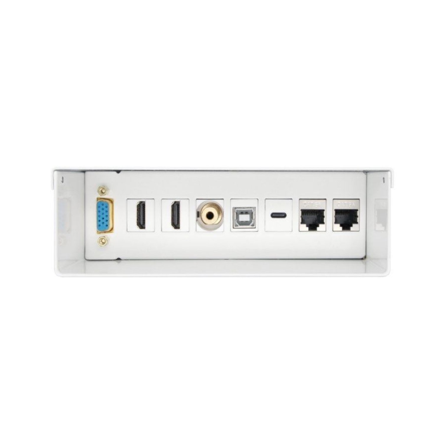 Aisens · Caja de Conexiones · VGA · 2x HDMI · Jack 3.5 · USB-C · 2x RJ45