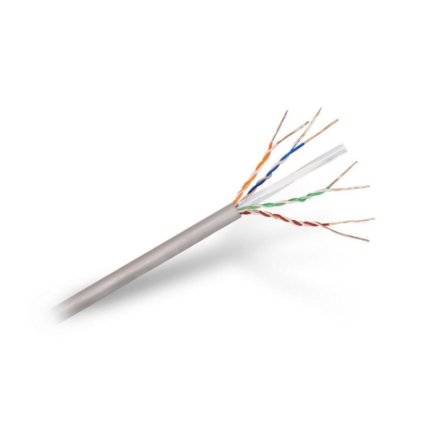 Aisens · Bobina Cable RJ45 UTP Cat.6 · 100m · Gris