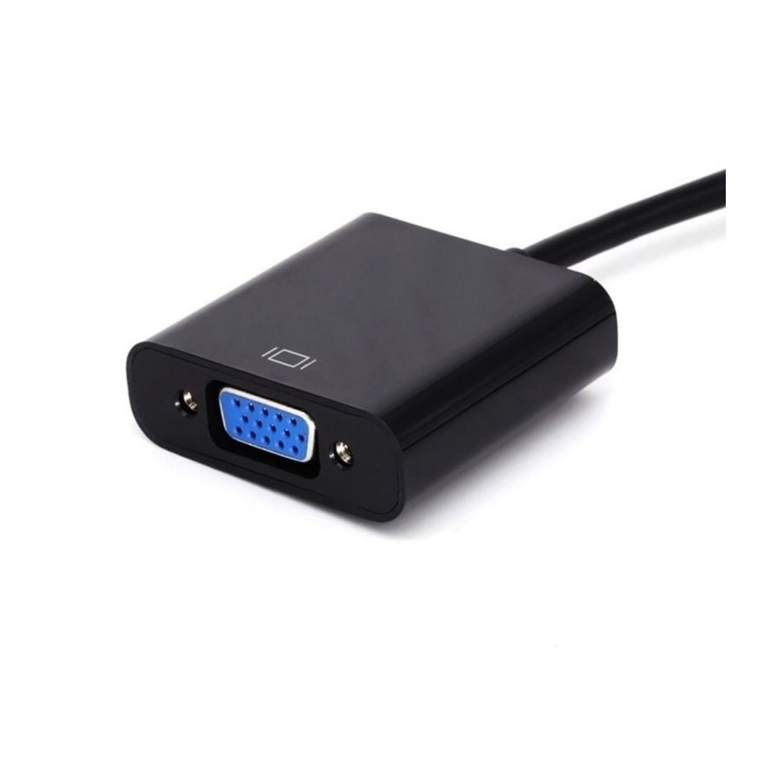 Aisens · Cable Conversor DVI a VGA · 30cm · Negro