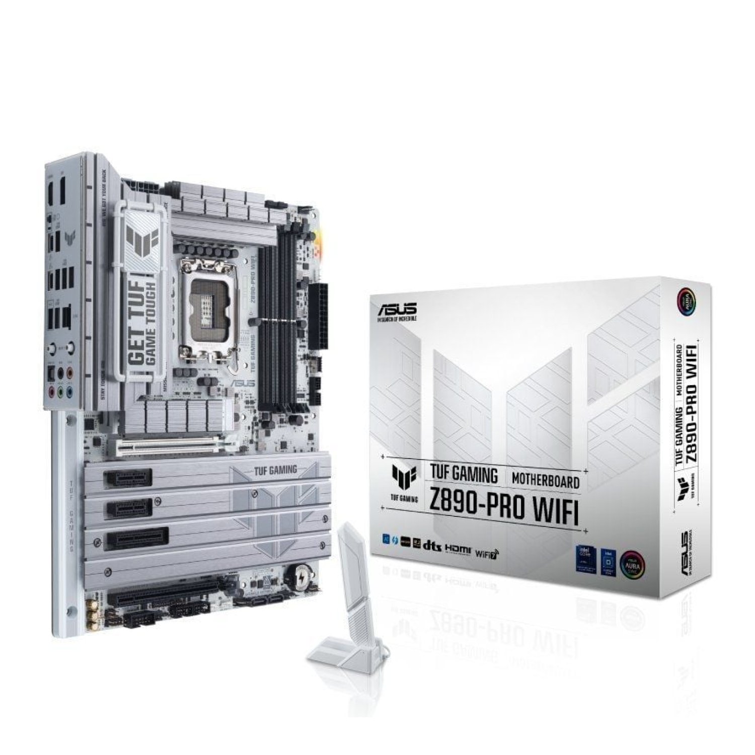 ASUS TUF Gaming Z890-PRO WiFi · Socket 1851 · DDR5 · PCIe 5.0
