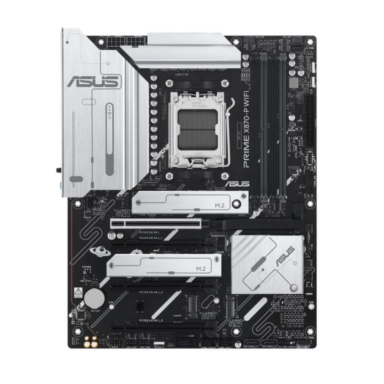 ASUS Prime X870-P · Socket AM5 · DDR5 · PCIe 5.0 · WiFi
