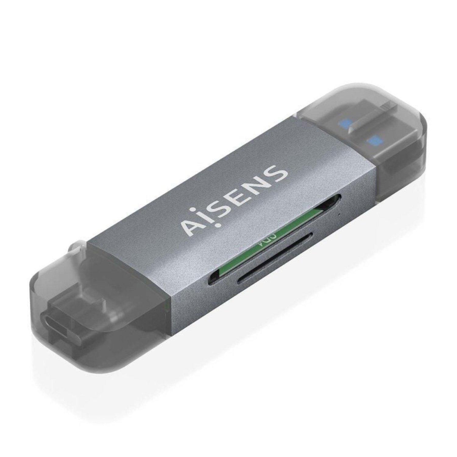 Aisens · Lector de Tarjetas Externo · USB 3.1 · Múltiples Formatos