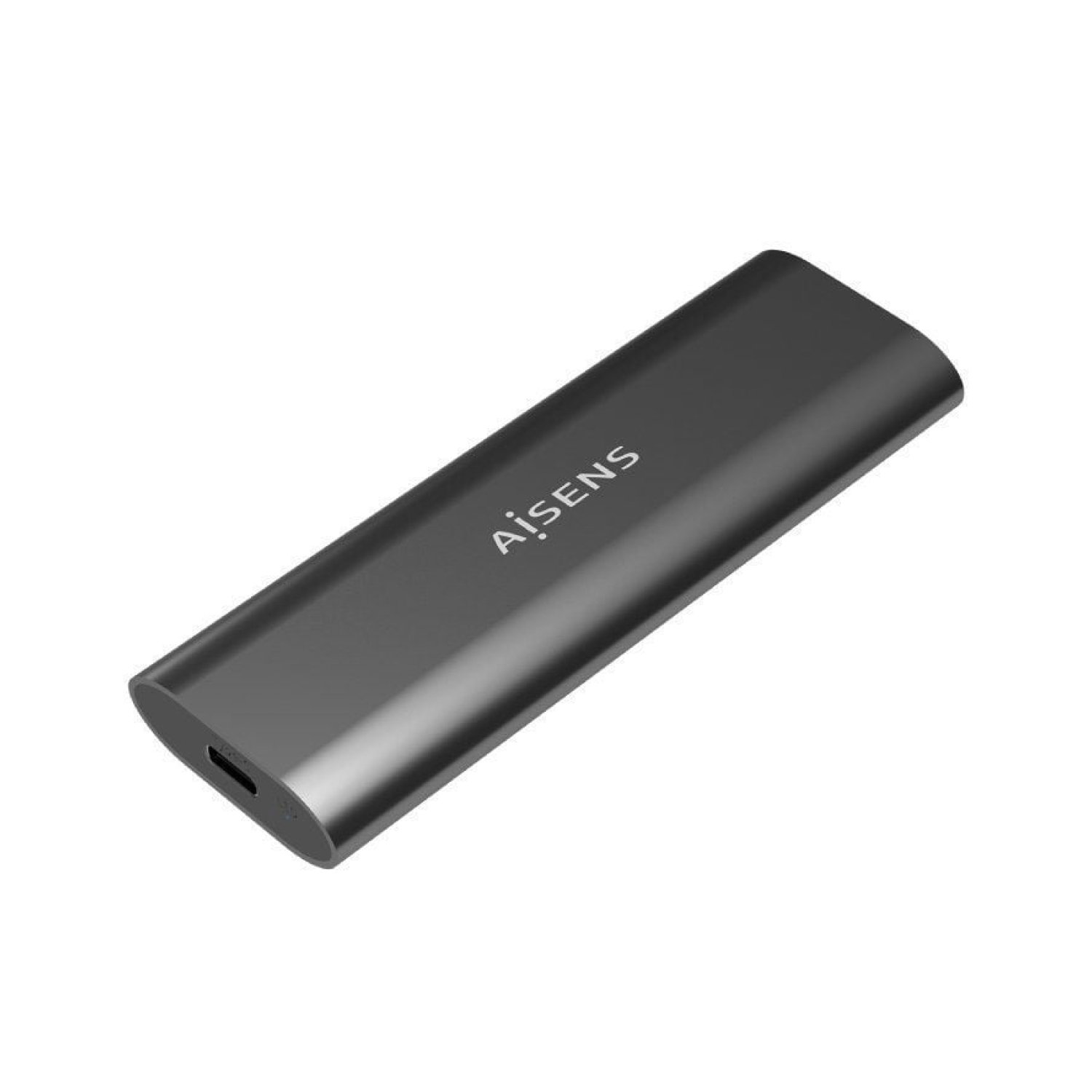 Aisens Caja Externa M.2 · USB 3.1 · SATA/NVMe · Sin Tornillos