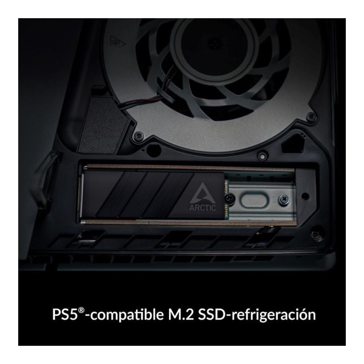 Arctic M.2 Pro · Disipador Térmico SSD M.2 2280 · Negro