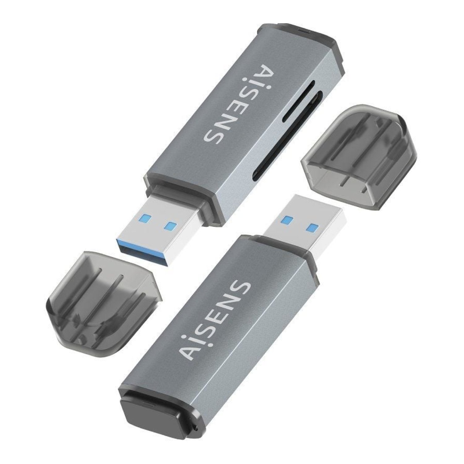 Aisens · Lector de Tarjetas Externo · USB 3.1 · Multi-formato