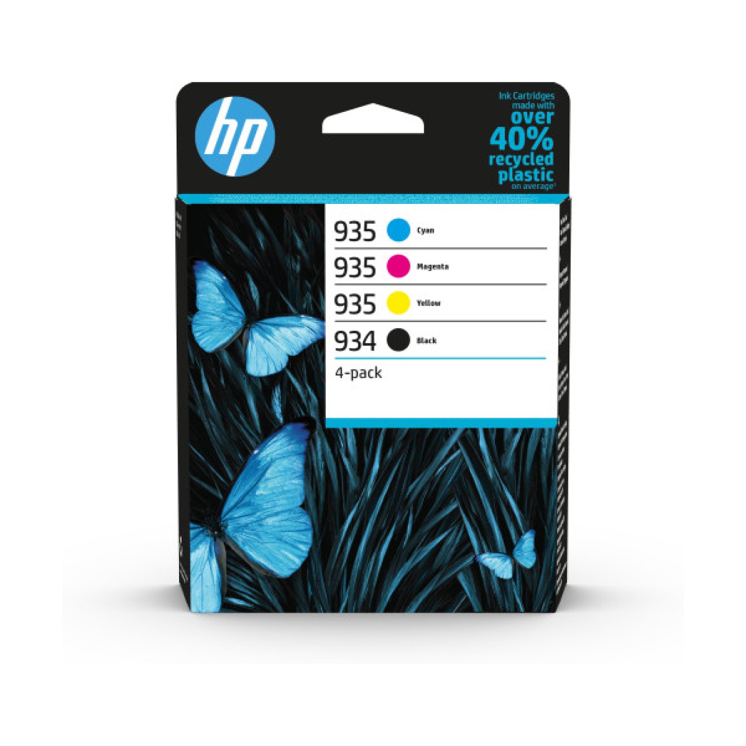 HP · Cartucho Tinta Original · Nº934+935 Multipack · Cian/Magenta/Amarillo/Negro