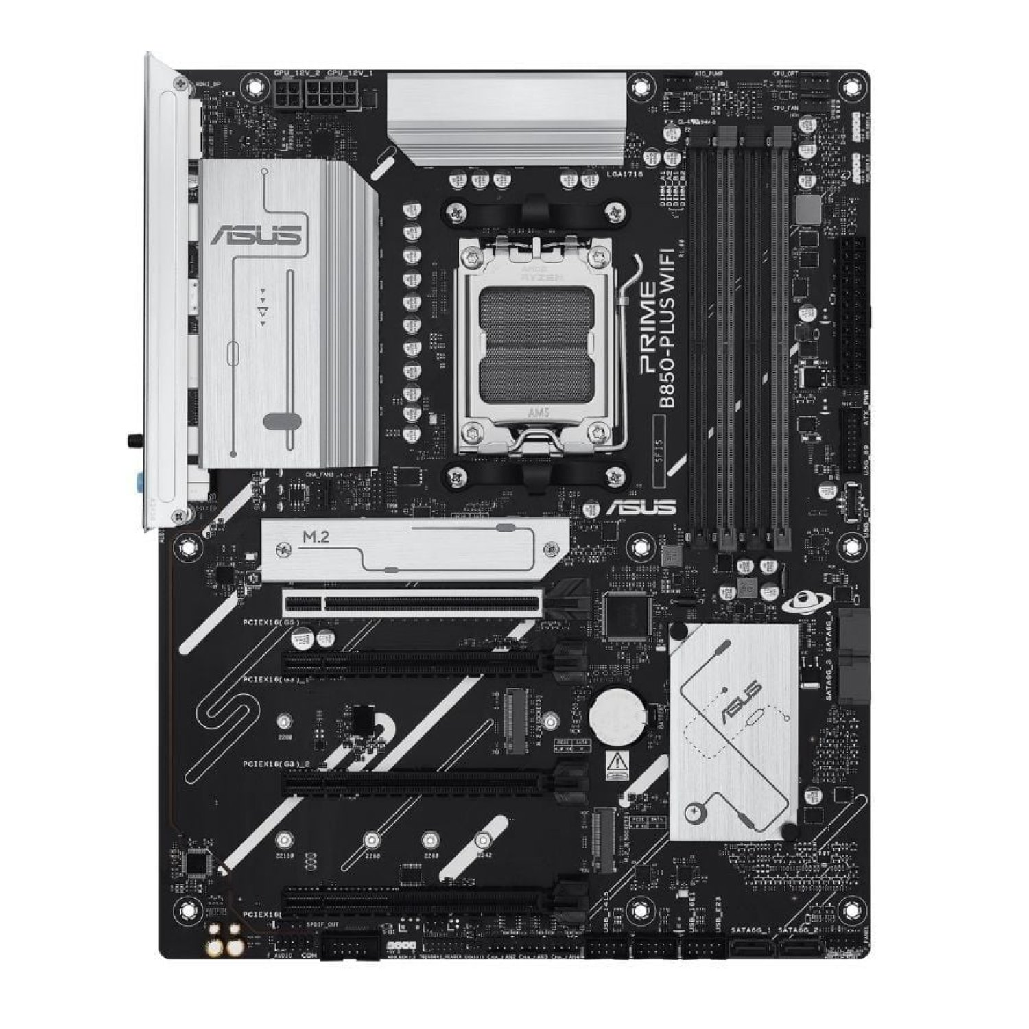 Asus Prime B850-Plus WiFi · Socket AM5 · DDR5 · PCIe 5.0