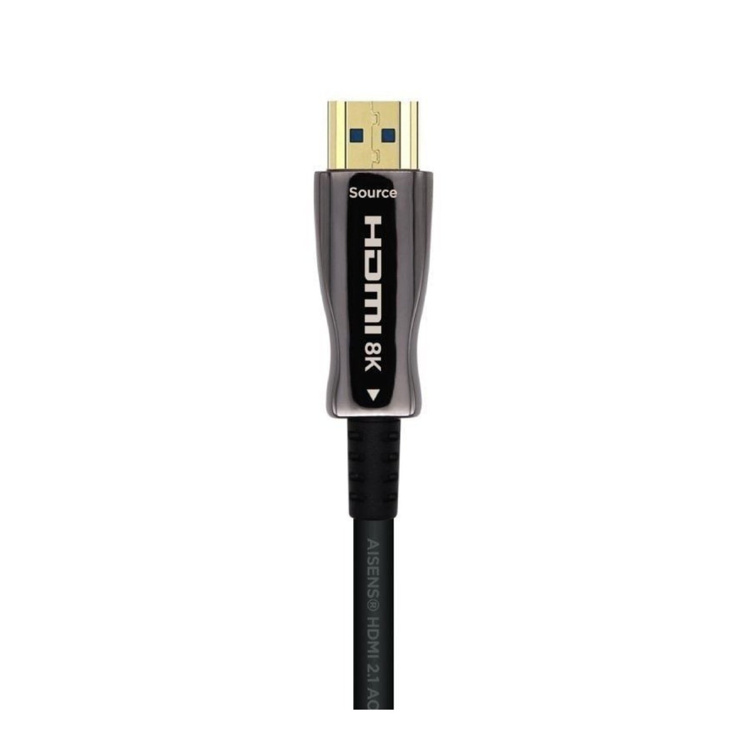 Aisens Cable HDMI 2.1 · 8K · 100m · Macho-Macho · Negro