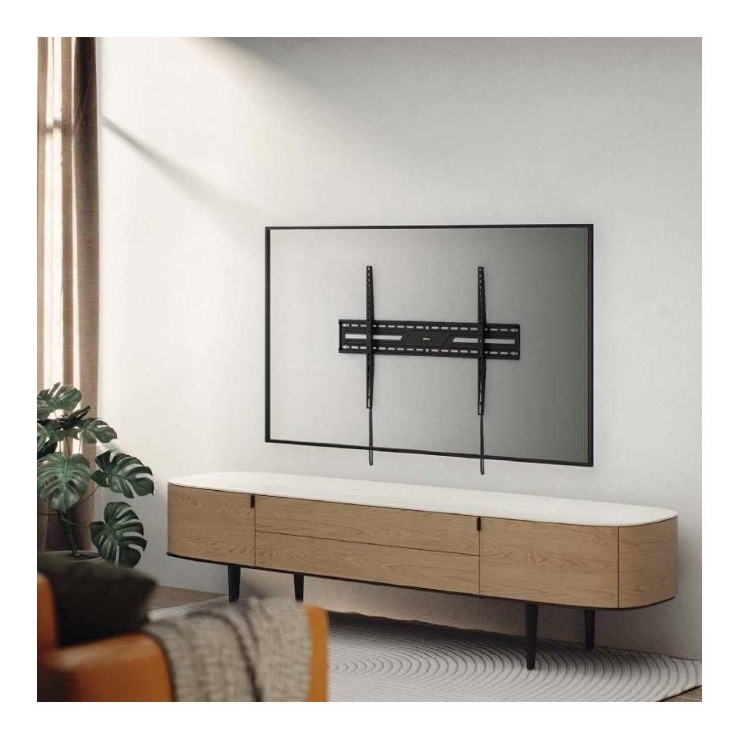 Aisens WT100F · Soporte Pared TV · 43-100" · Hasta 75kg