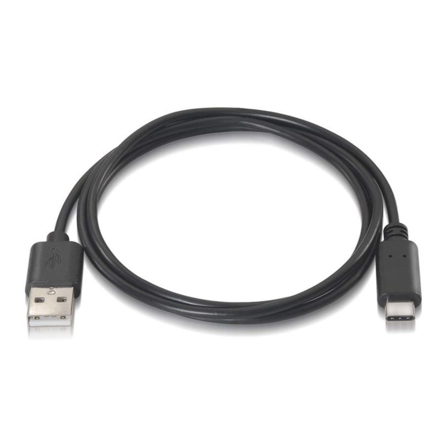 Aisens Cable USB 2.0 · USB-C a USB-A · 480Mbps · 1m · Negro