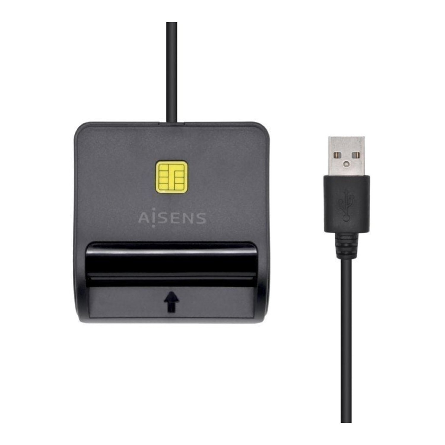 Aisens · Lector de DNI · USB 2.0 · Negro