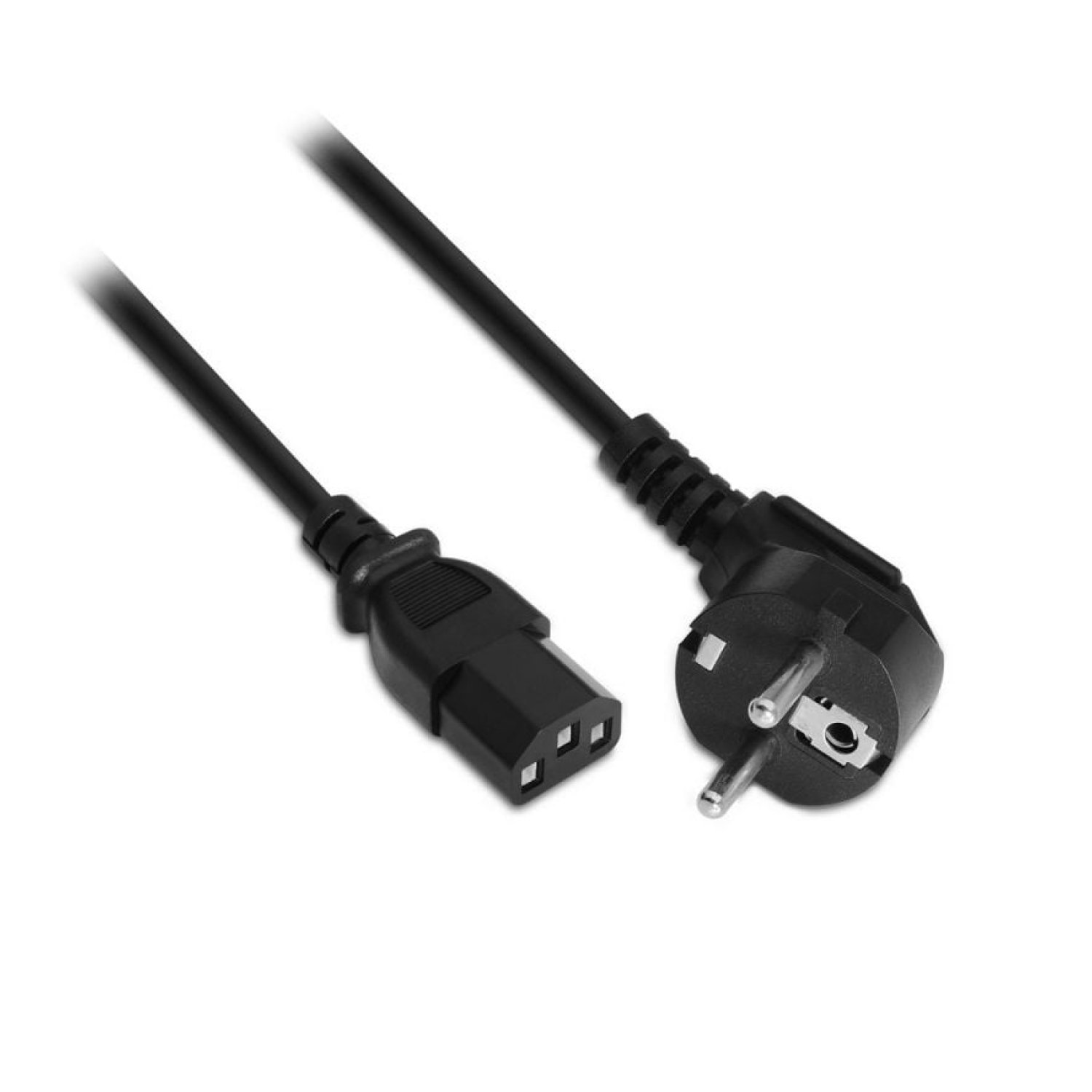 Aisens · Cable Alimentación · CEE 7-7 a C13 · 1500W · 1,5m · Negro