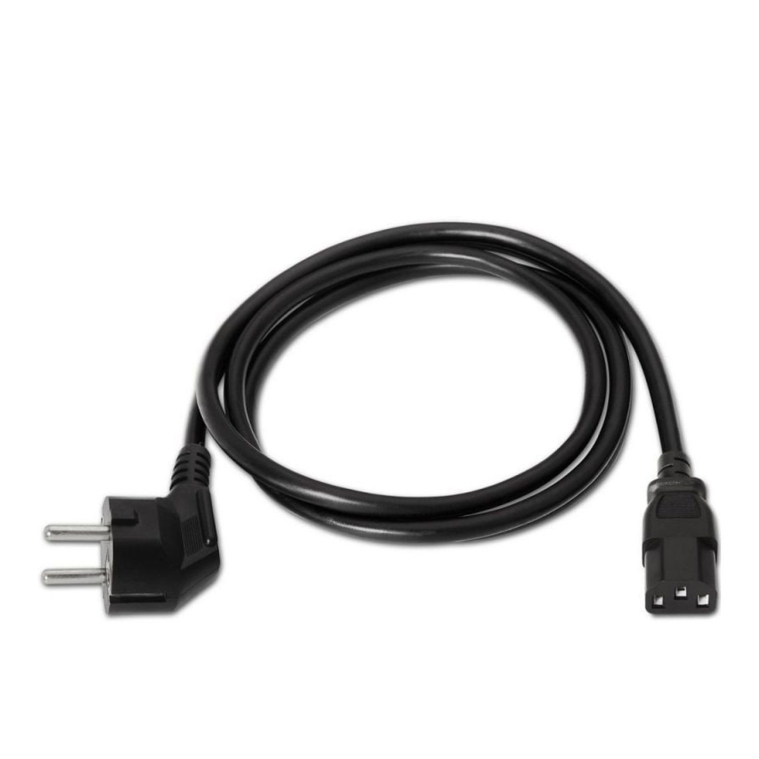 Aisens · Cable Alimentación · CEE 7-7 a C13 · 1500W · 1,5m · Negro