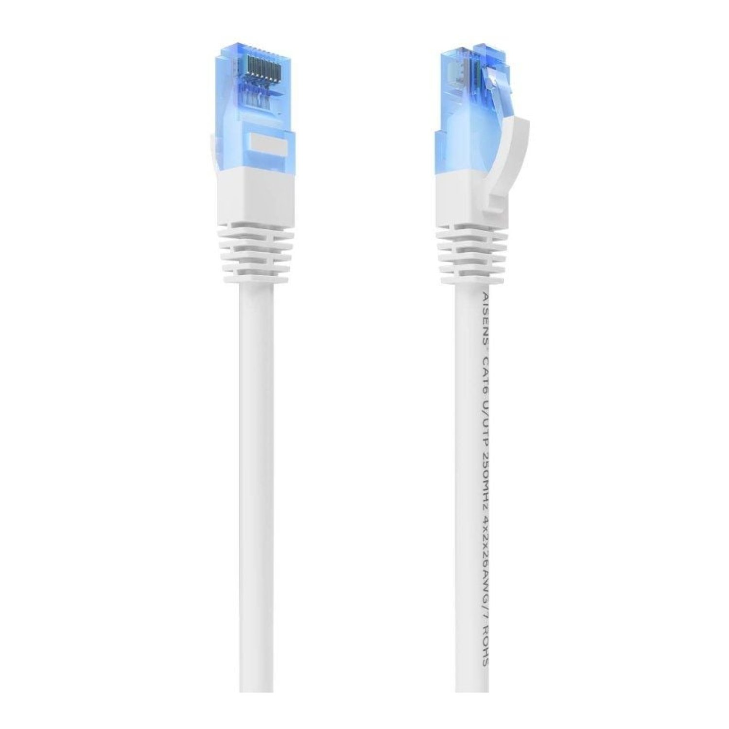 Aisens Cable de Red Cat.6 UTP · 10m · AWG26 CCA · Blanco