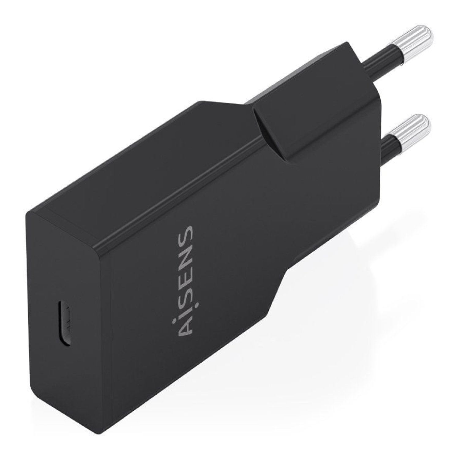 Aisens · Cargador GaN de Pared · 1x USB-C · 30W · Negro