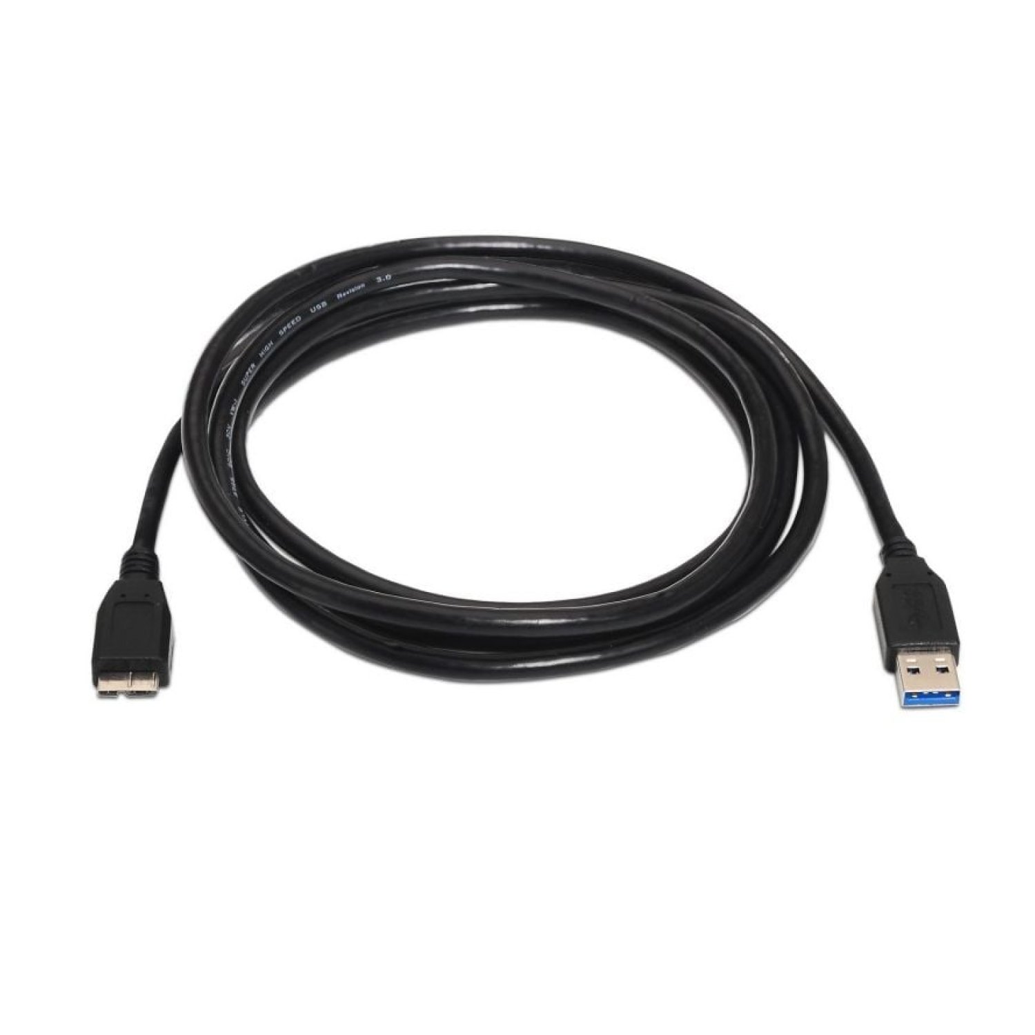 Aisens · Cable USB 3.0 · USB a MicroUSB · 1m · 625Mbps · Negro
