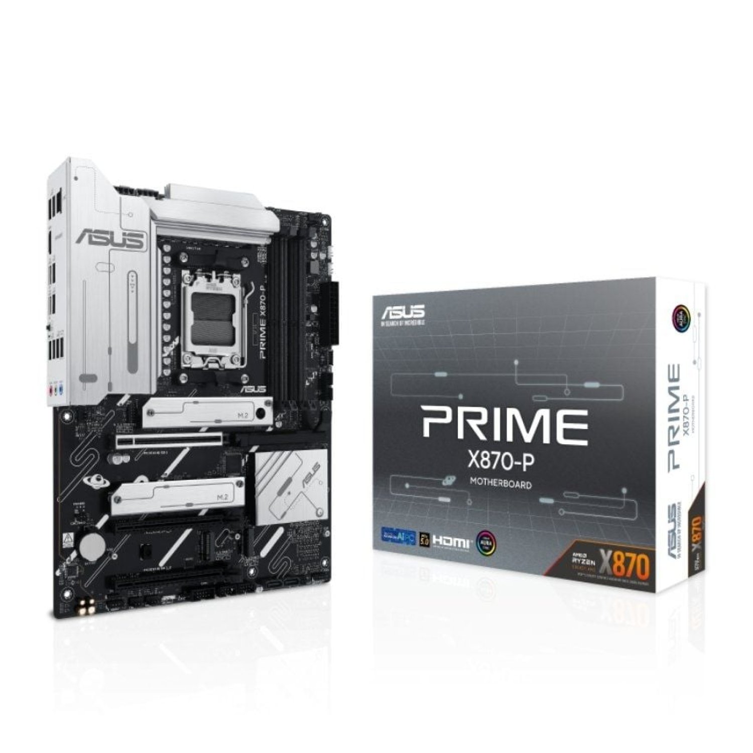 ASUS Prime X870-P · Socket AM5 · DDR5 · PCIe 5.0