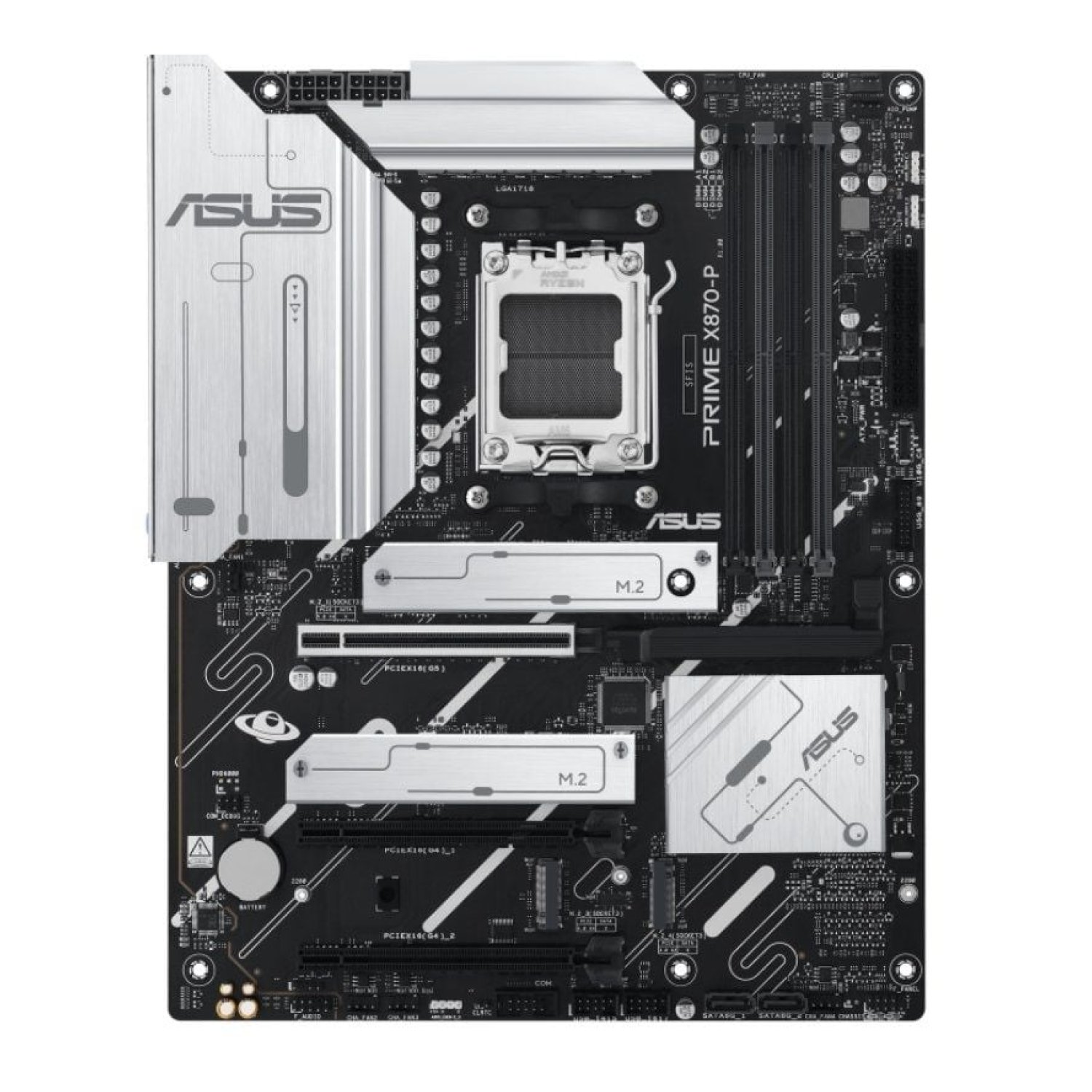 ASUS Prime X870-P · Socket AM5 · DDR5 · PCIe 5.0
