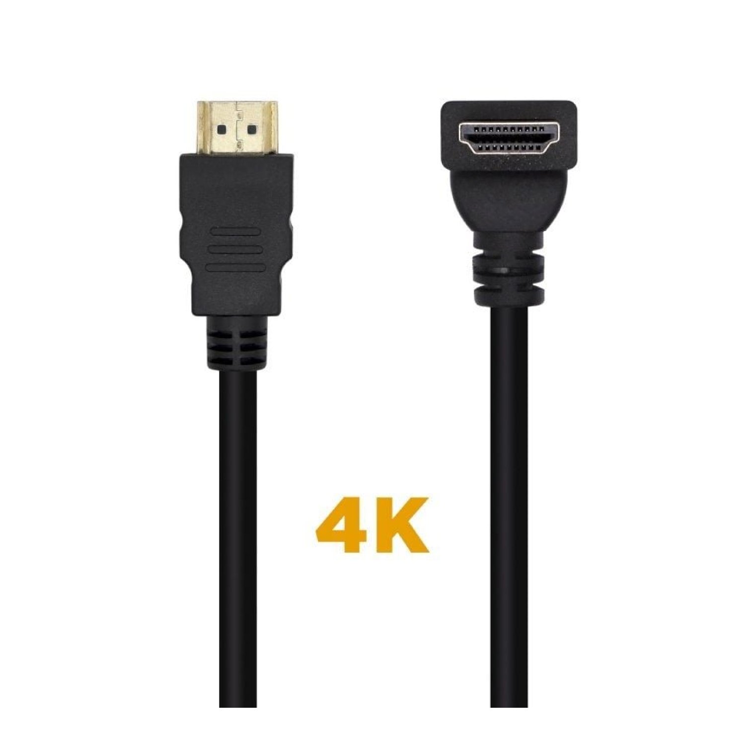Aisens Cable HDMI 2.0 · 4K · 1m · Macho-Macho · Negro