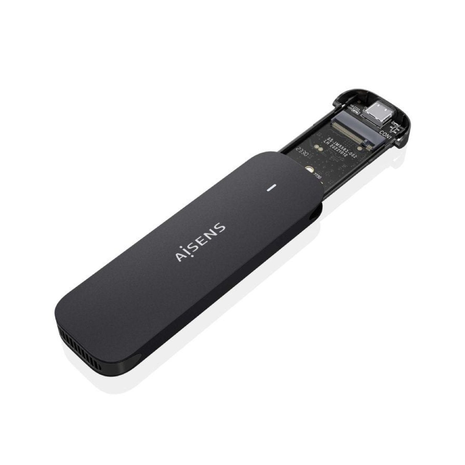 Aisens ASM2-024B · Caja Externa M.2 NVMe · USB 3.2 · Sin tornillos