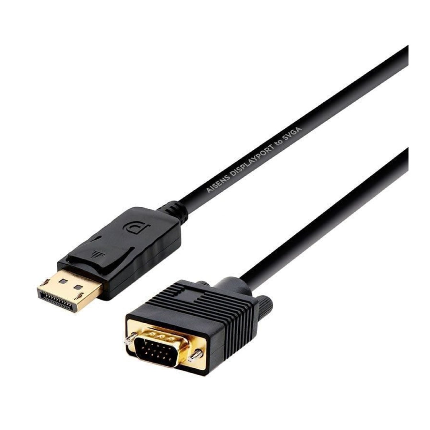 Aisens Cable Conversor · DisplayPort a VGA · 2m · Negro