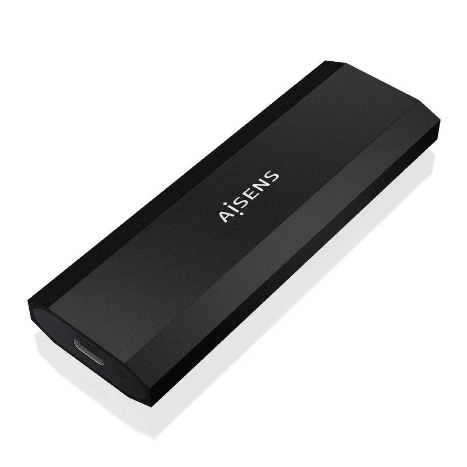 Aisens ASM2-028B · Caja Externa M.2 NVMe · USB 3.2 · Sin tornillos