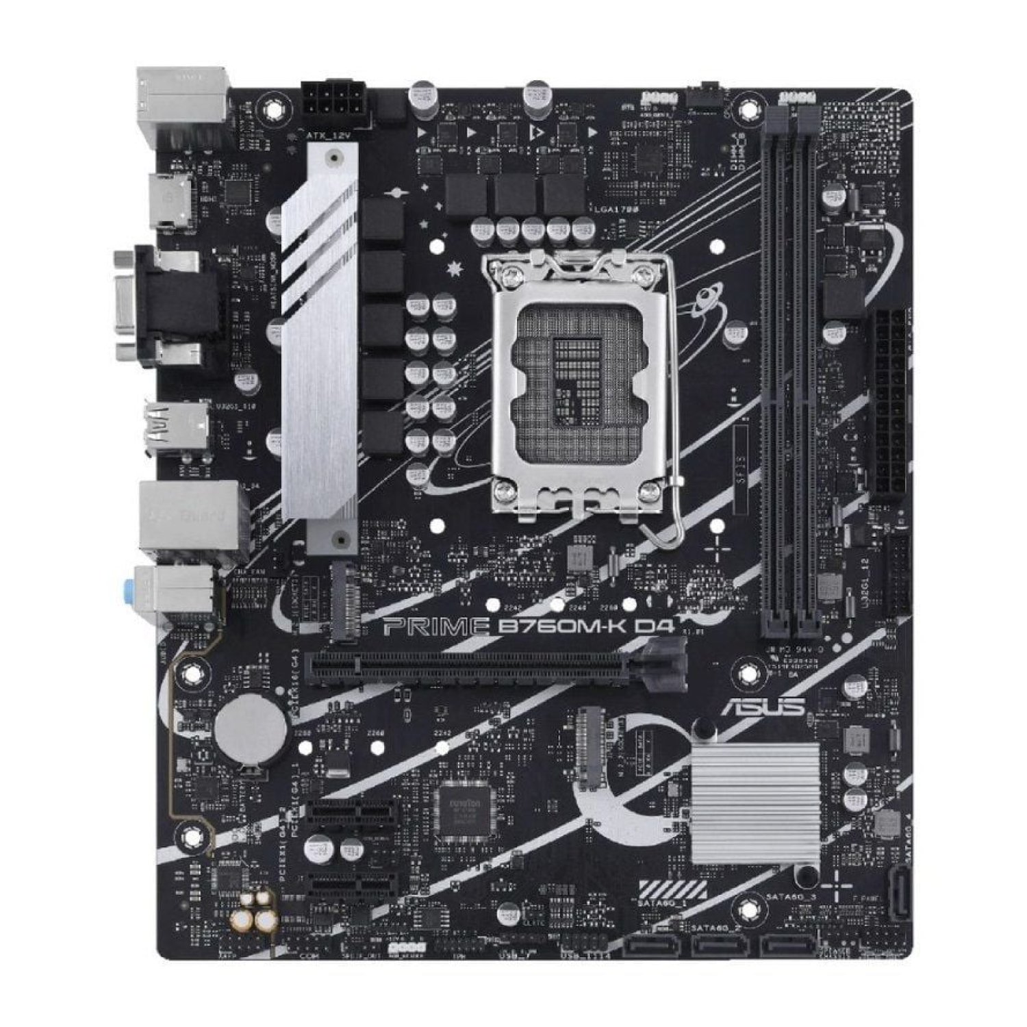 ASUS Prime B760M-K · Socket 1700 · DDR4 · PCIe 4.0 · Micro ATX