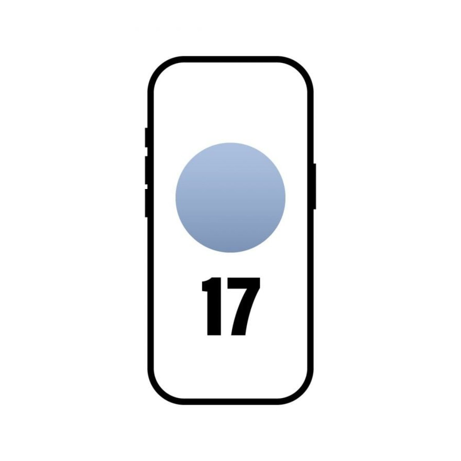 Apple iPhone 17 · 512GB · 6,3" · 5G · Azul Neblina