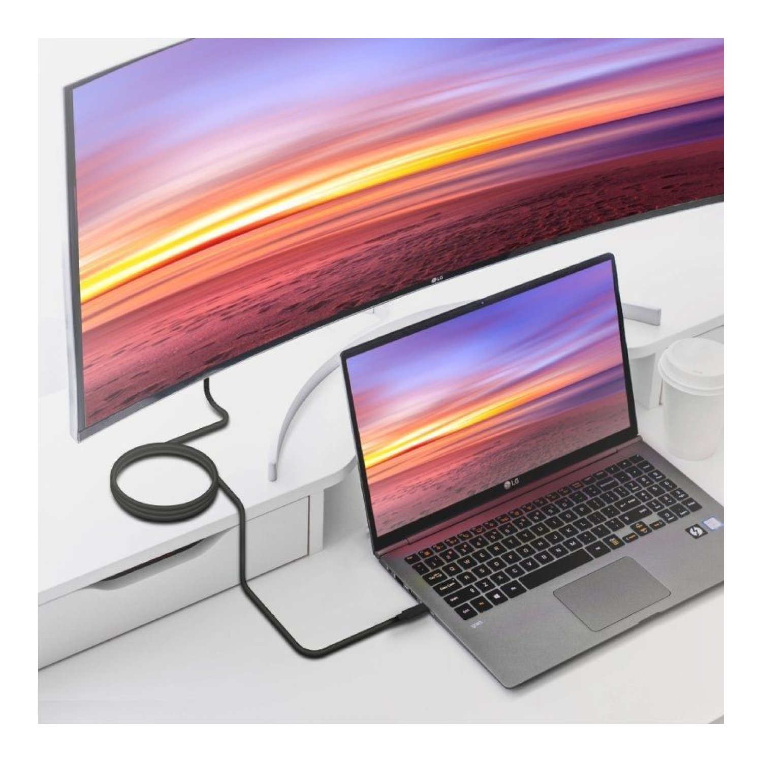 Aisens A107-0706 · Cable USB-C a USB-C · 5Gbps · 60W · 4m · Negro