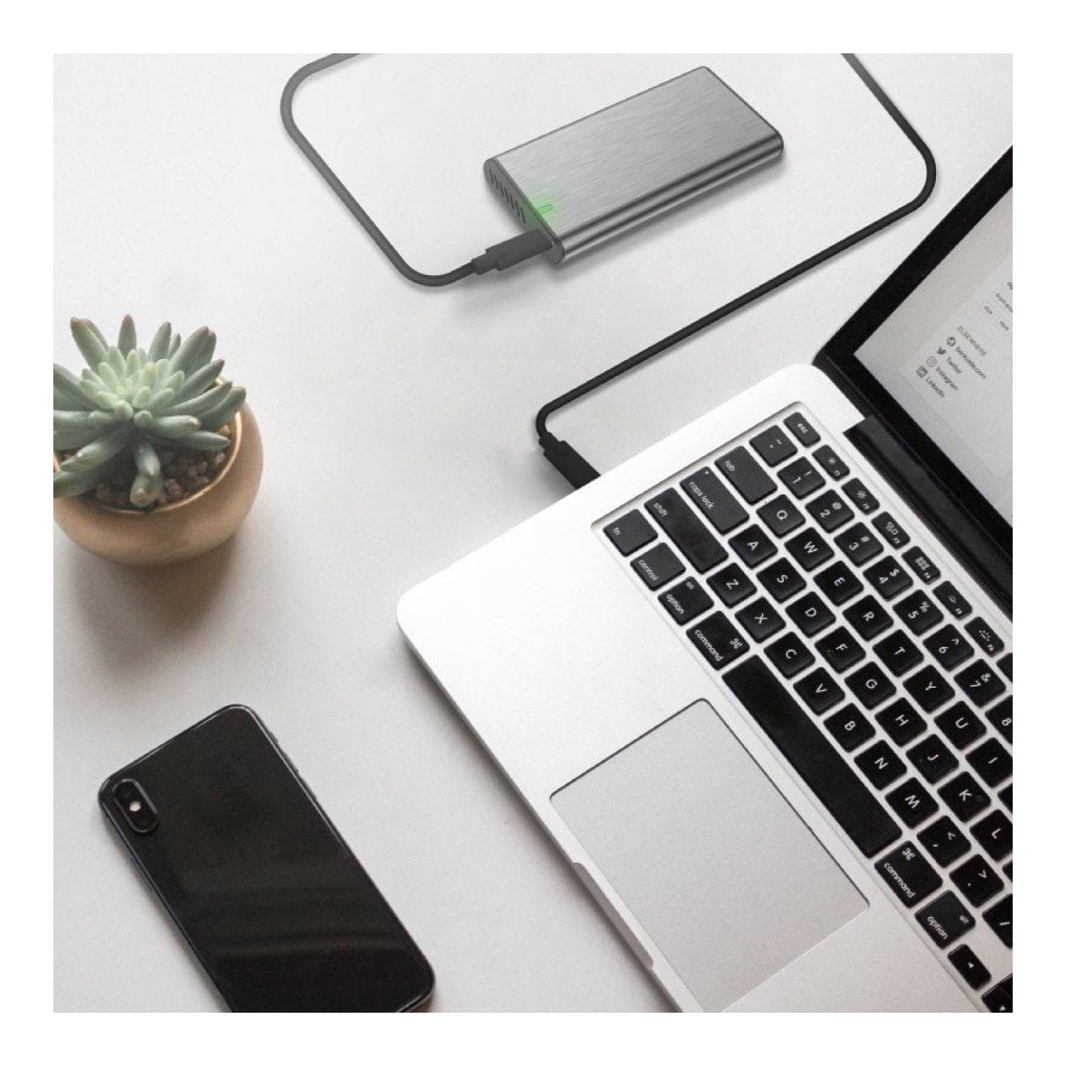 Aisens A107-0706 · Cable USB-C a USB-C · 5Gbps · 60W · 4m · Negro