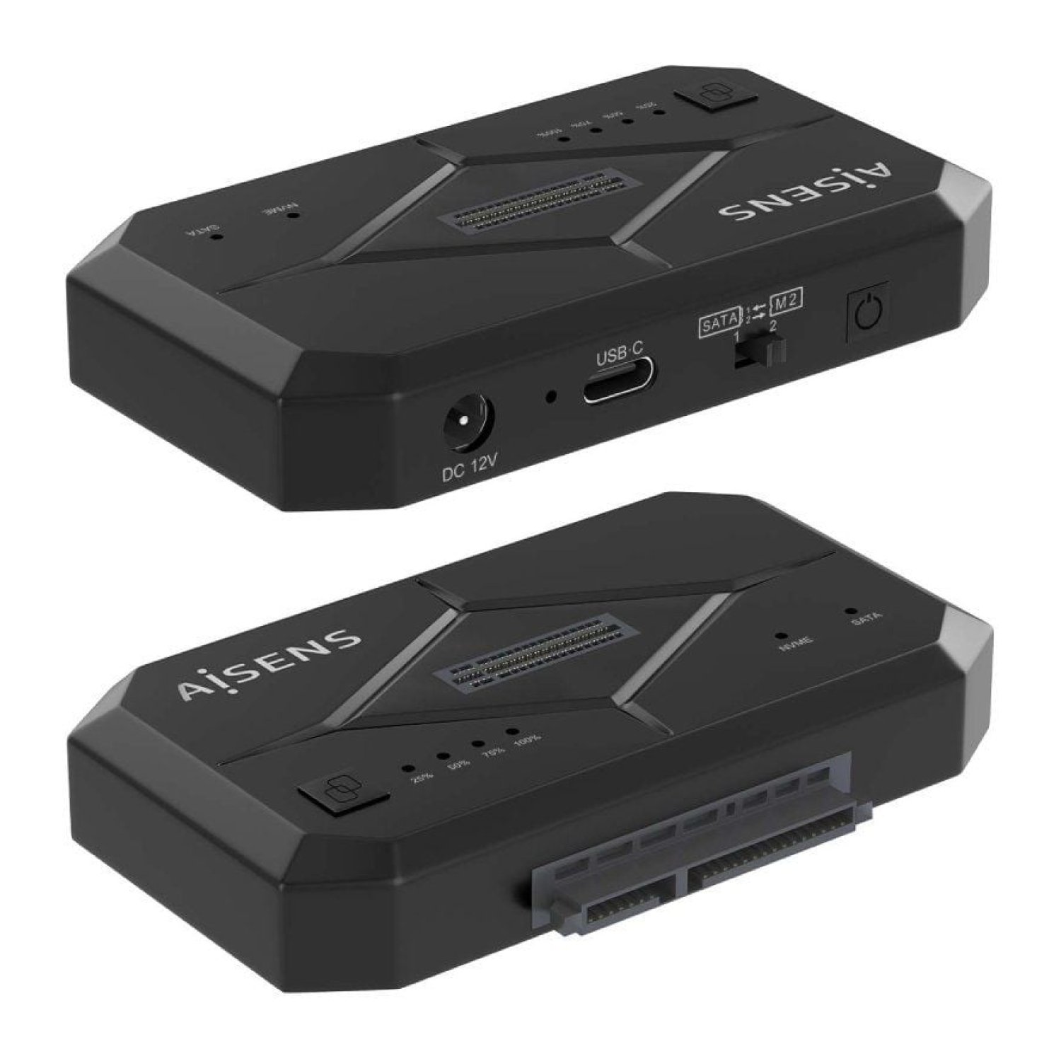 Aisens · Docking Station SSD M.2 · SATA/NVMe · USB 3.0