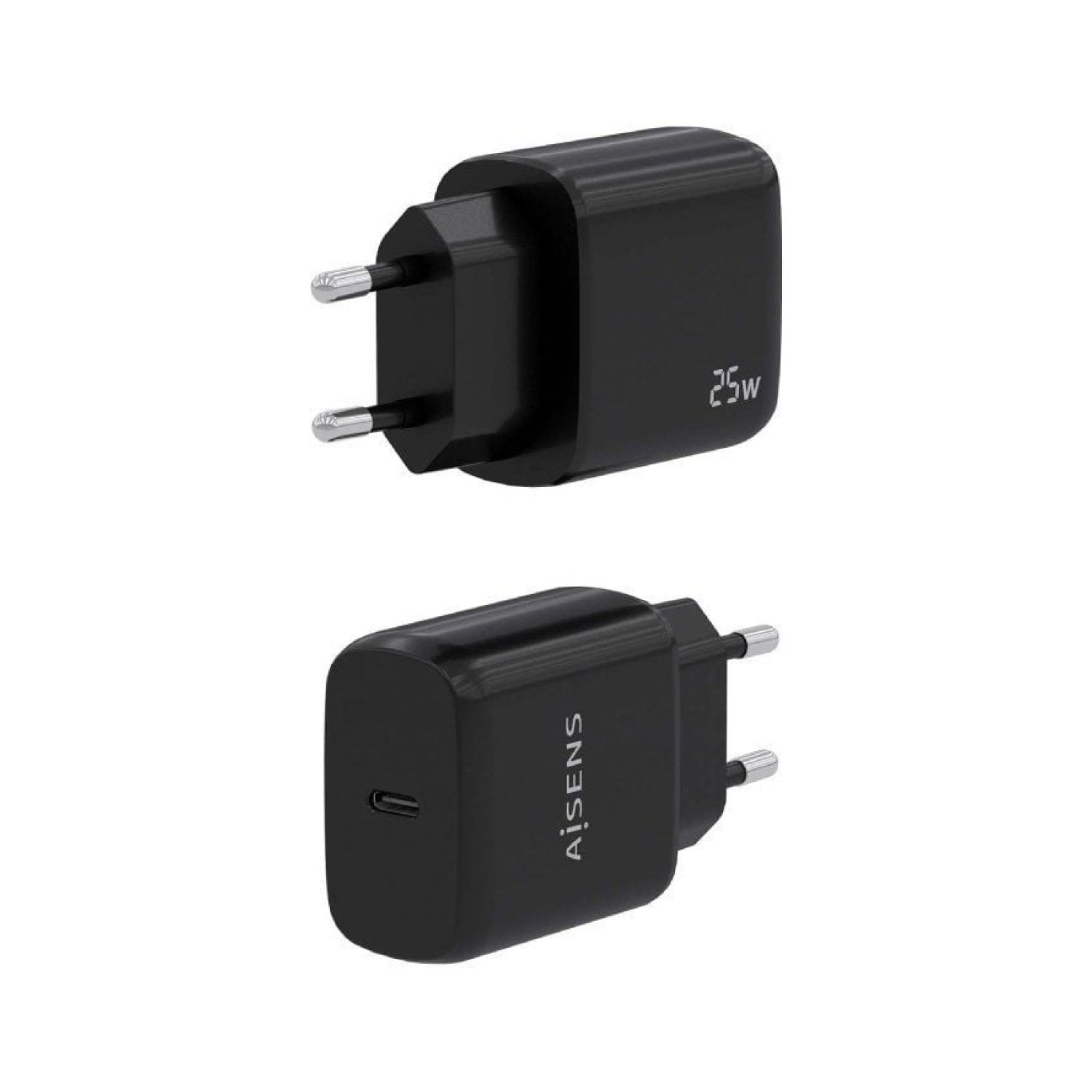 Aisens Cargador de Pared · 1x USB Tipo-C · 25W