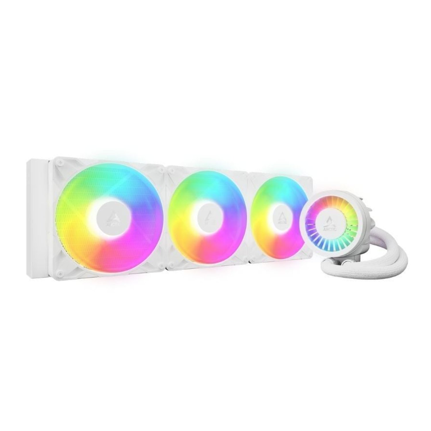 Arctic Liquid Freezer III Pro 420 · Refrigeración Líquida · A-RGB · Blanco