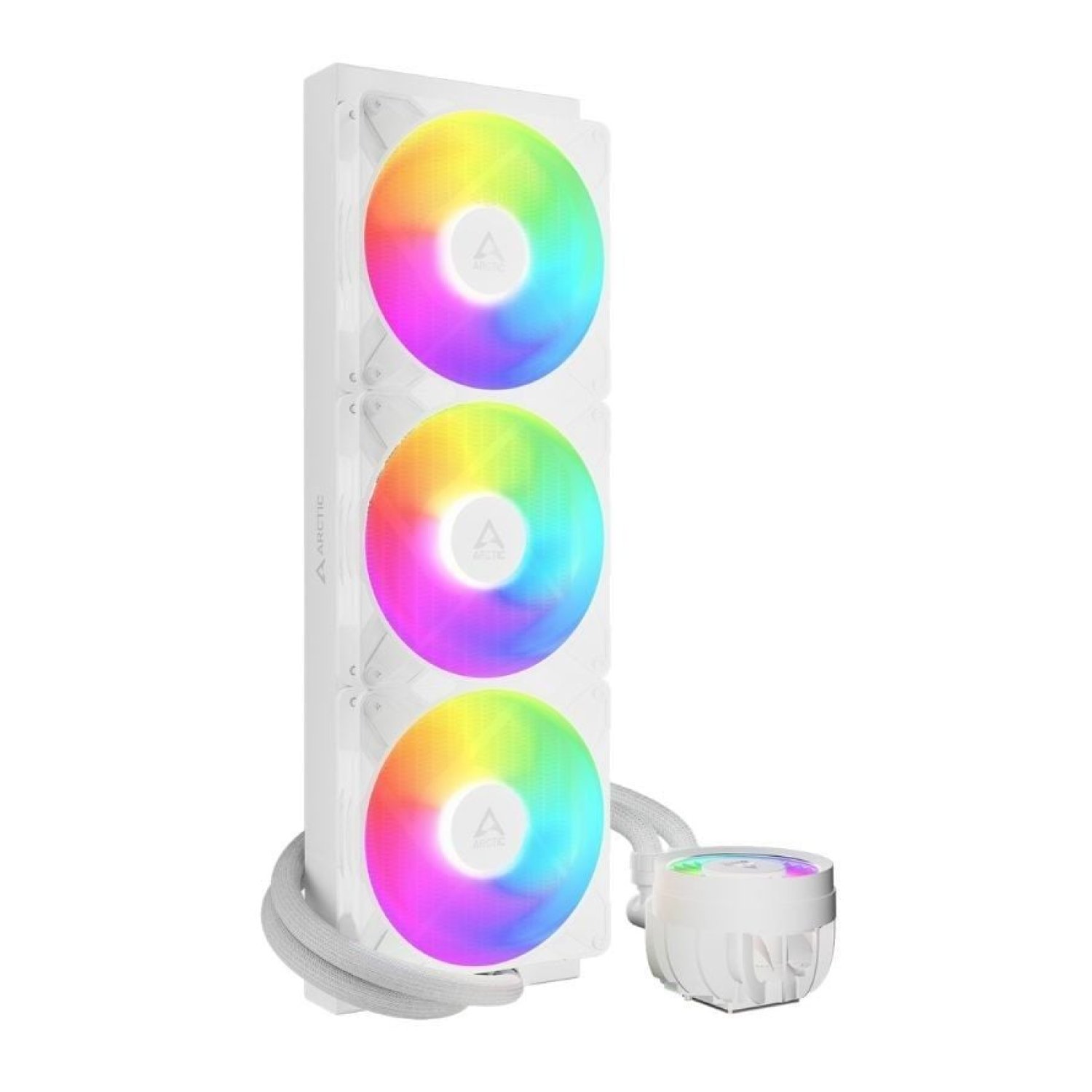 Arctic Liquid Freezer III Pro 420 · Refrigeración Líquida · A-RGB · Blanco
