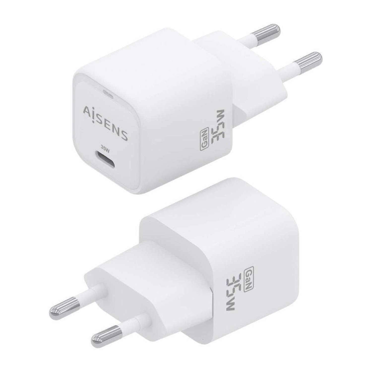 Aisens · Cargador de Pared GaN · 35W · 1x USB-C