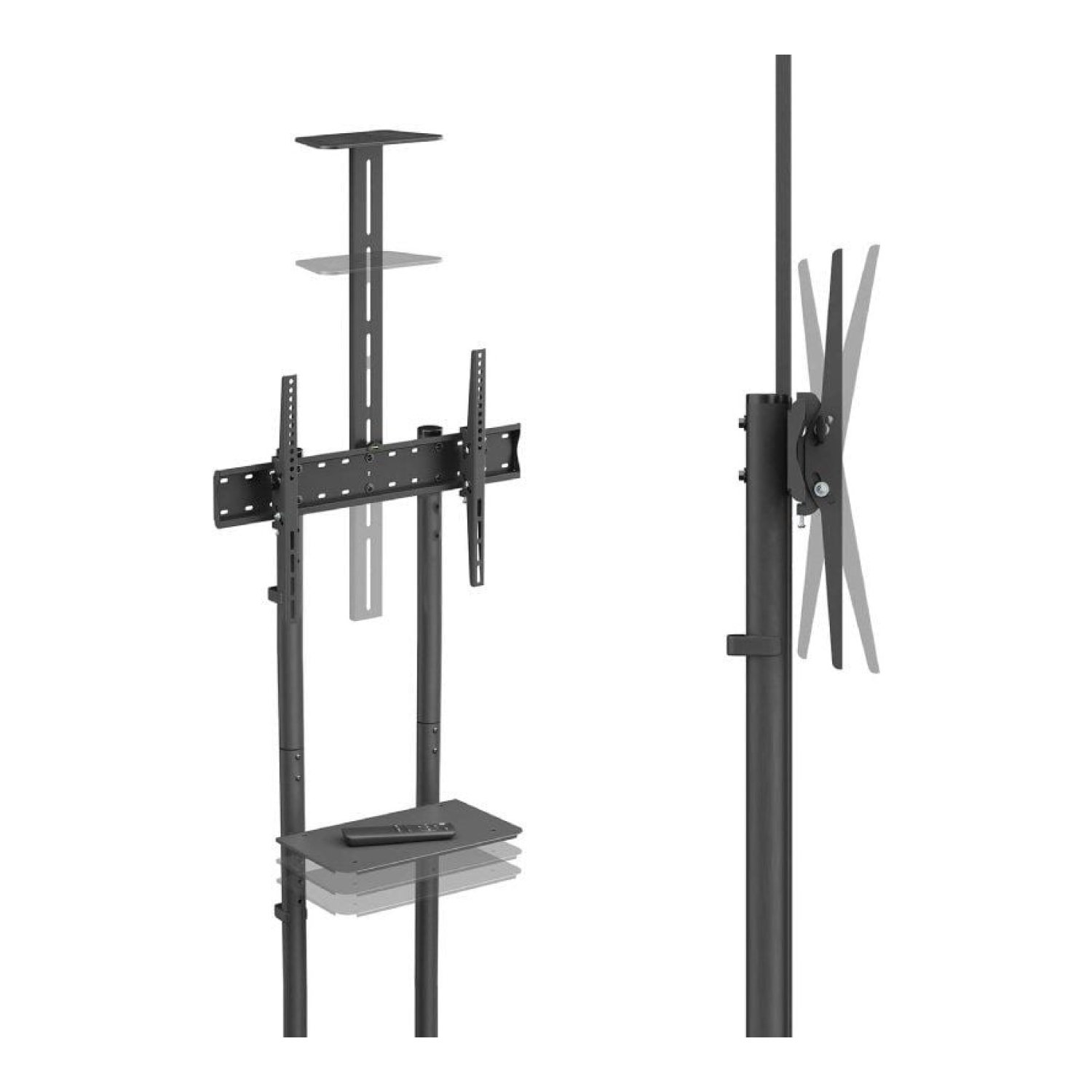 Aisens FT70TE-335 · Soporte TV Inclinable · 37"-70" · hasta 45kg · Con Ruedas