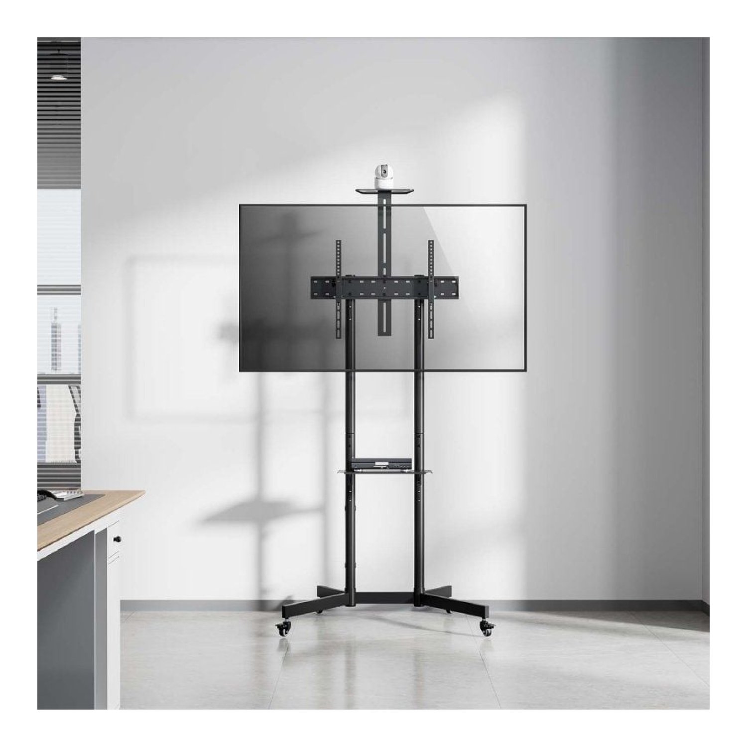 Aisens FT70TE-335 · Soporte TV Inclinable · 37"-70" · hasta 45kg · Con Ruedas