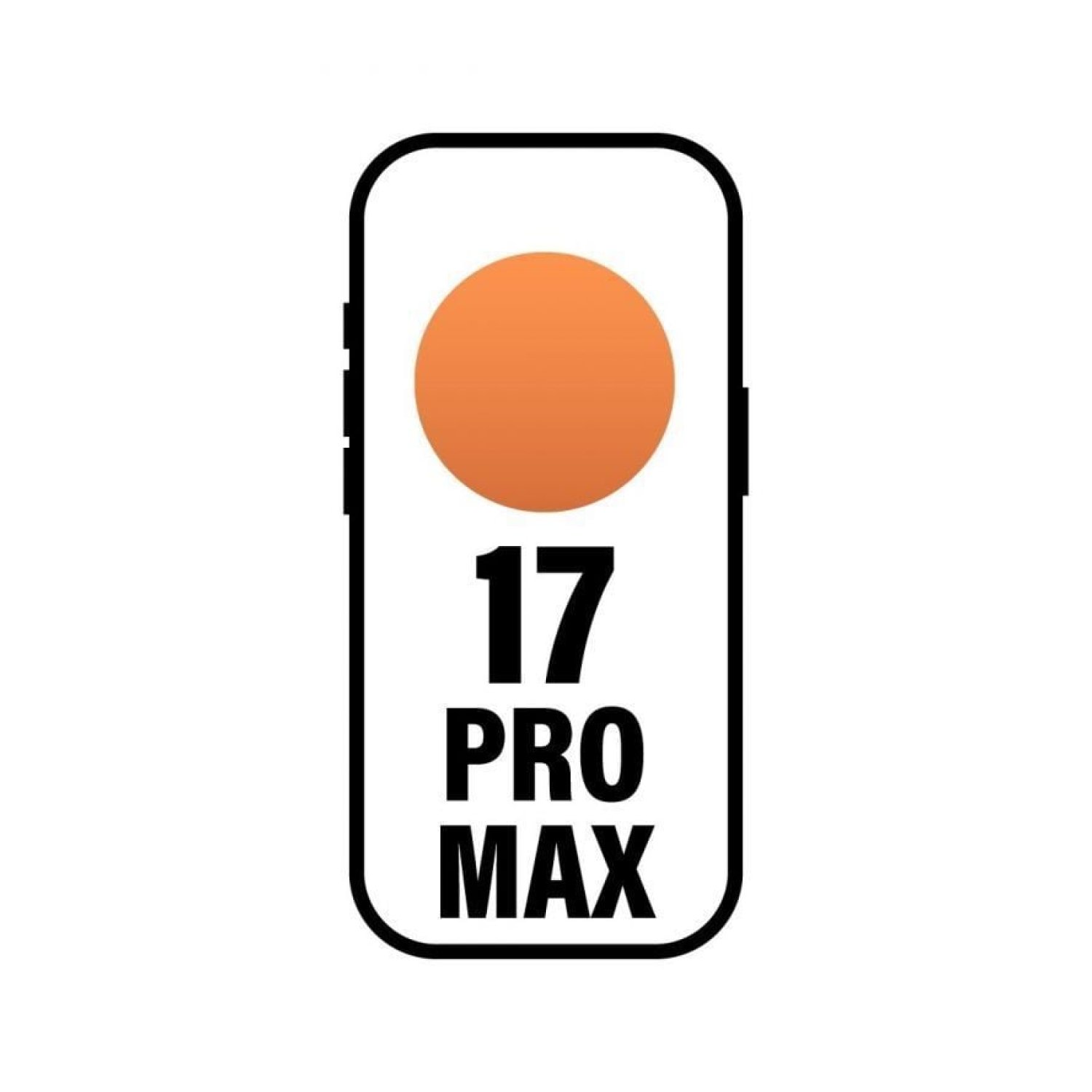 Apple iPhone 17 Pro Max · 6,9" · 512GB · 5G · Naranja Cósmico