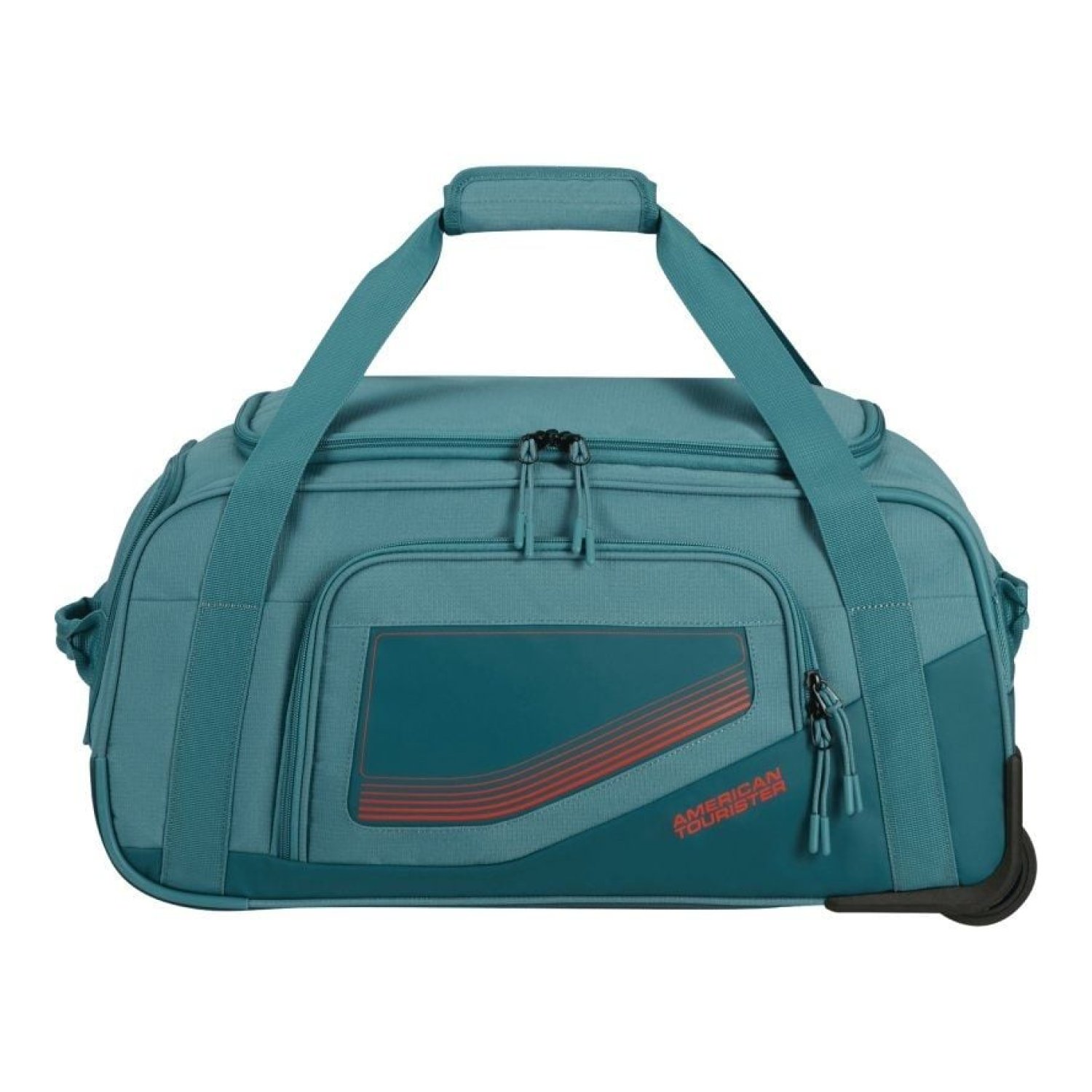 American Tourister City Racer S · Bolsa Viaje Ruedas · 55x35x25cm · Azul Verdoso