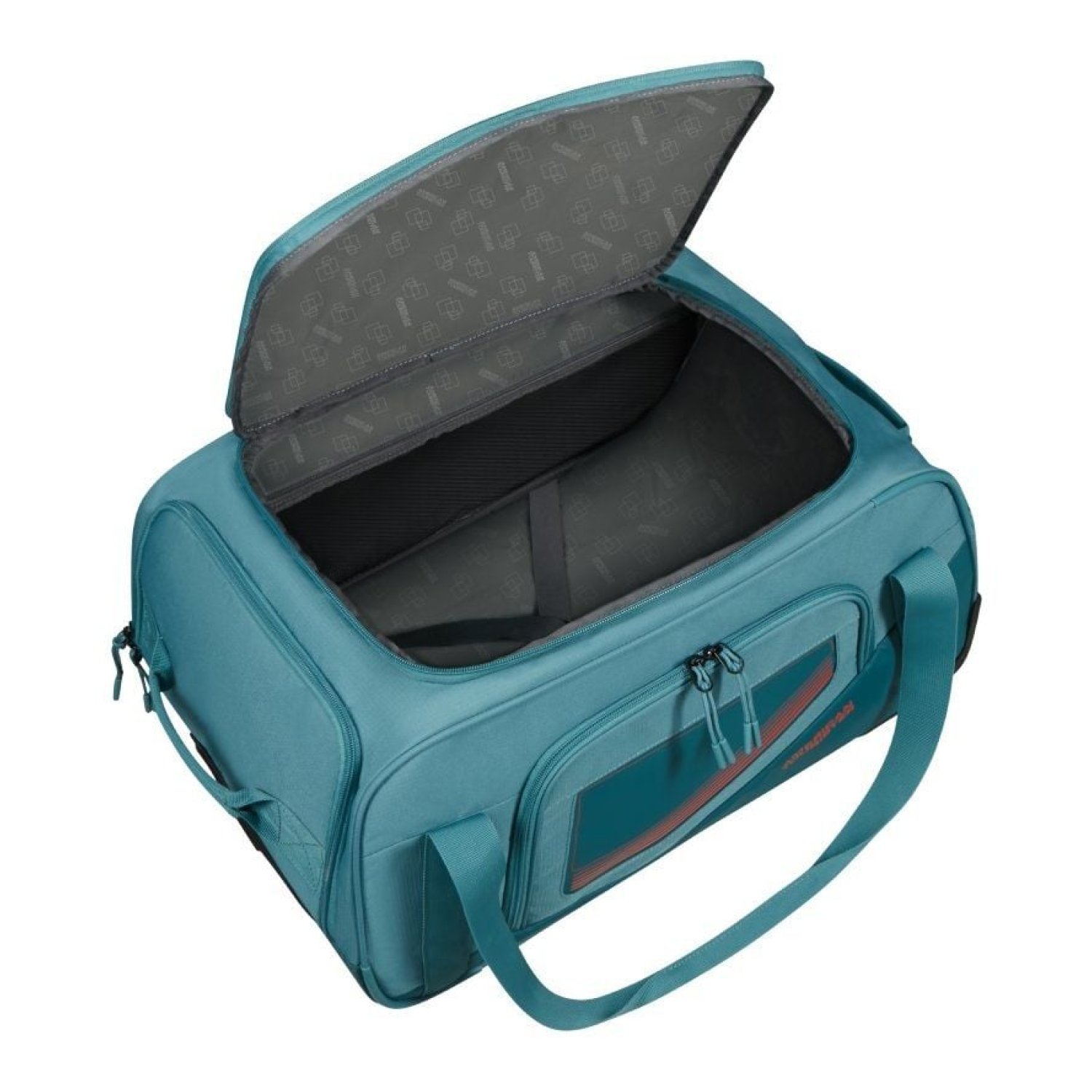 American Tourister City Racer S · Bolsa Viaje Ruedas · 55x35x25cm · Azul Verdoso