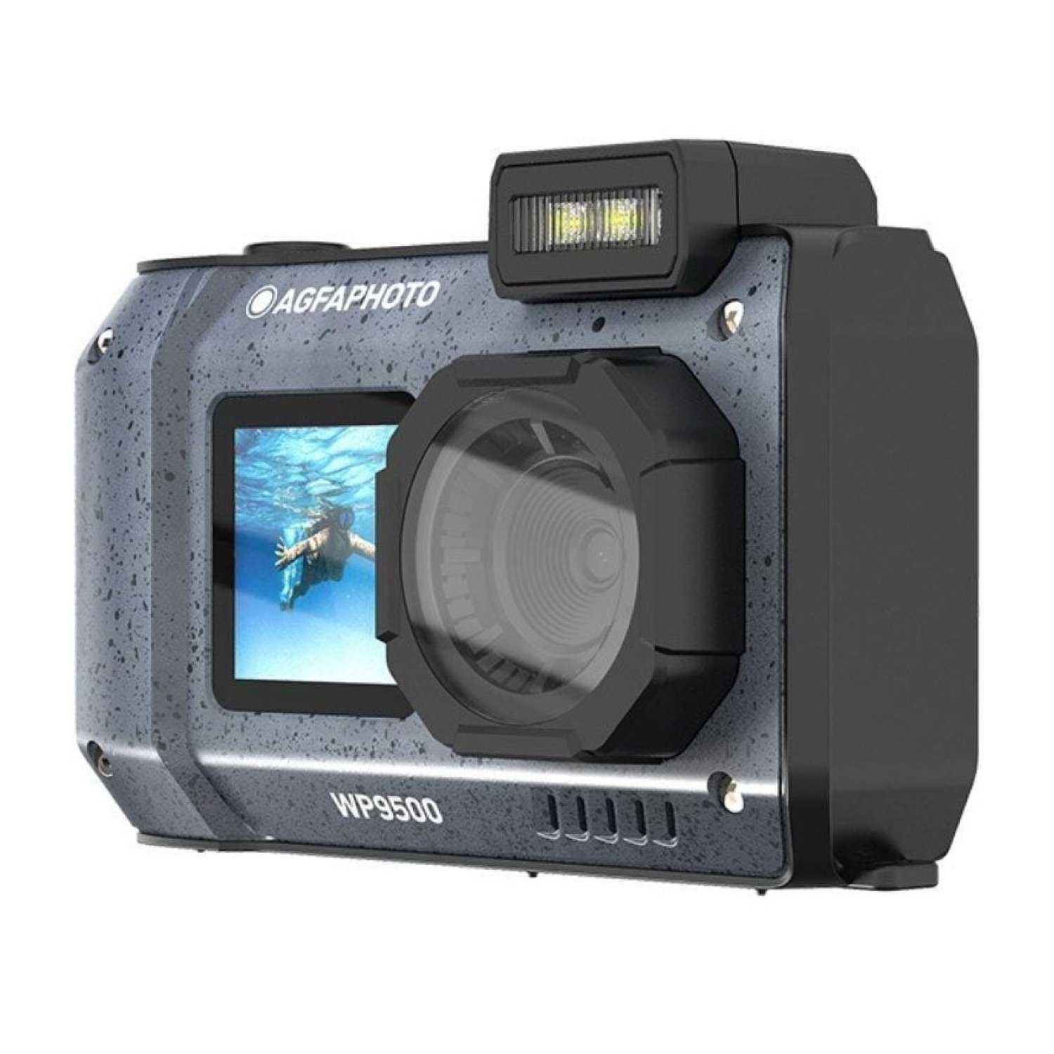 AgfaPhoto Realishot WP9500 · Cámara Deportiva · 24MP · Negra
