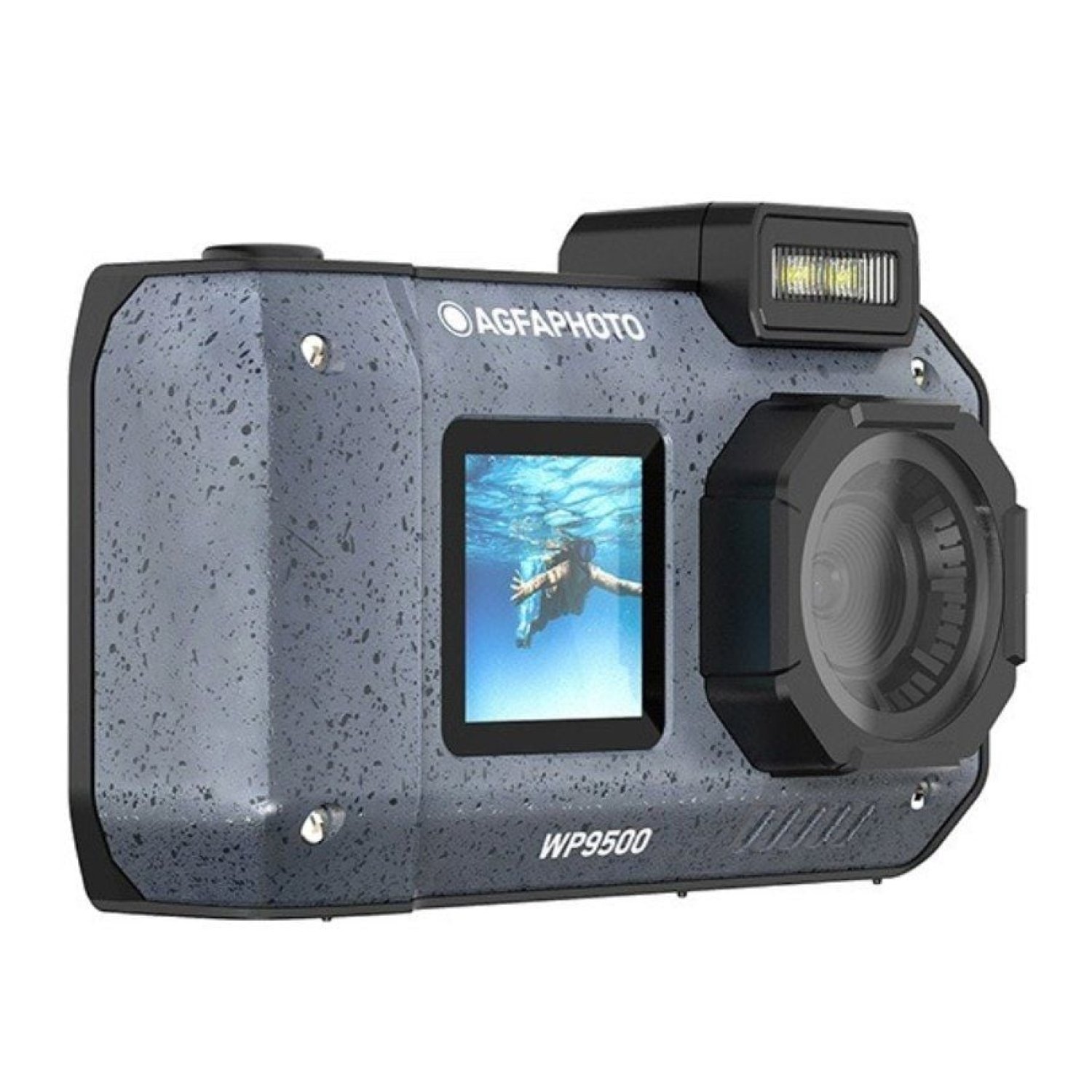 AgfaPhoto Realishot WP9500 · Cámara Deportiva · 24MP · Negra