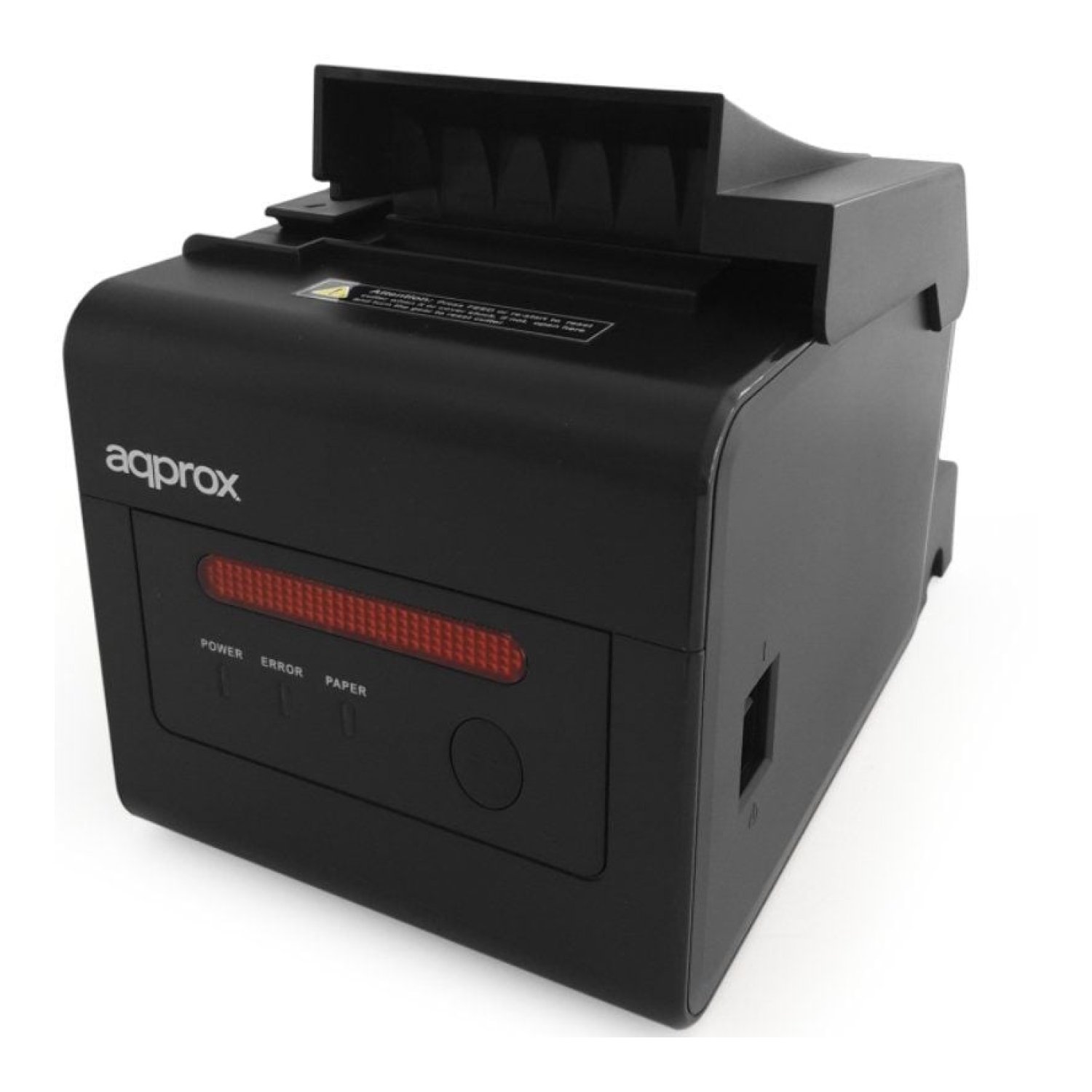 Approx appPOS80ALARM · Impresora Térmica · 58-80mm · USB/RS232/LAN/RJ11 · Negra